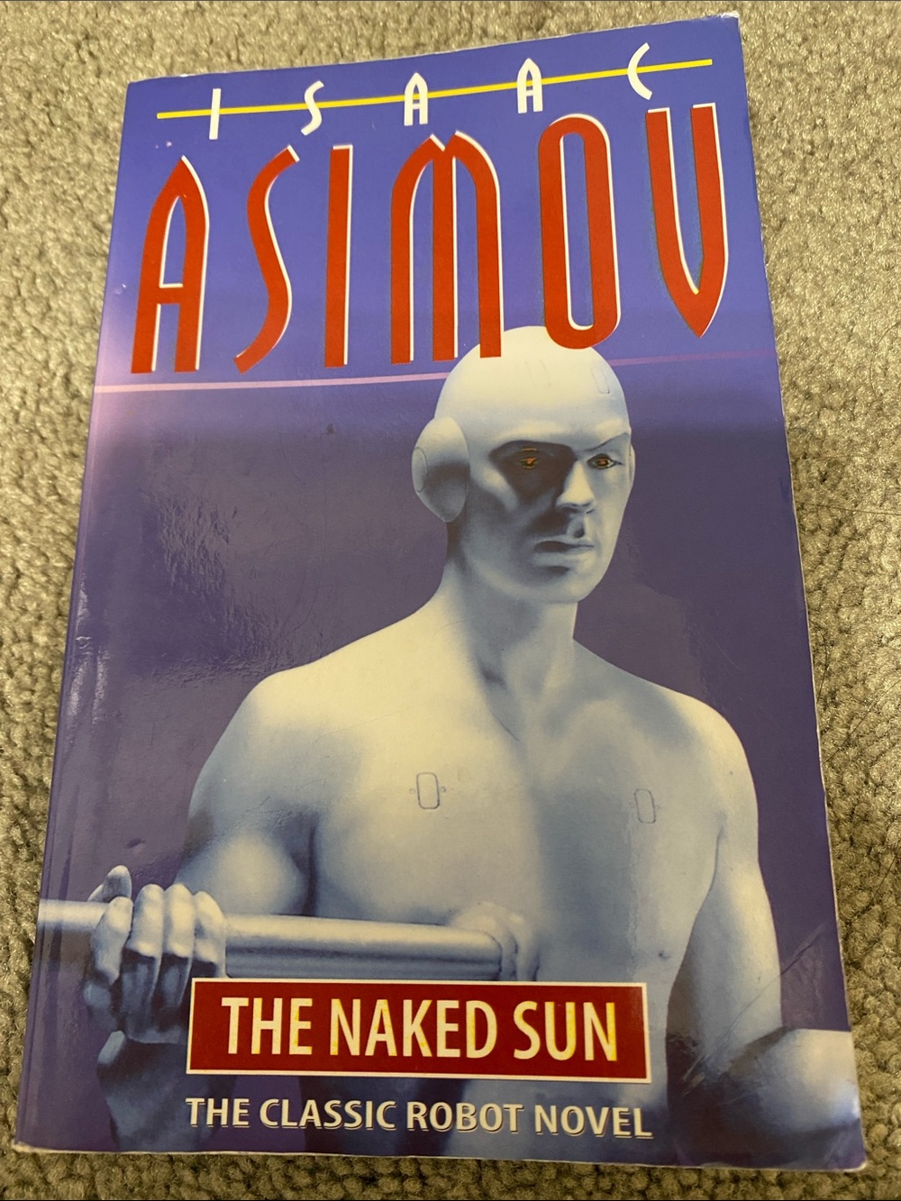 Blue Paperback - The Naked Sun